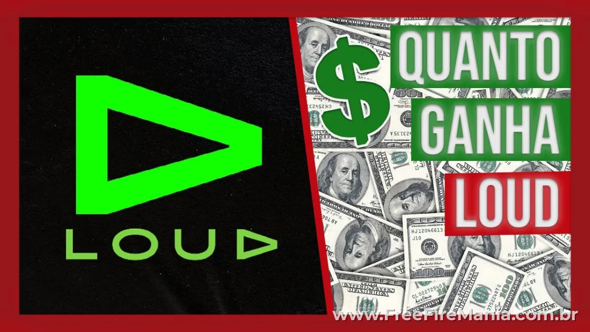LOUD mans&atilde;o influenciadores Free Fire in&iacute;cio