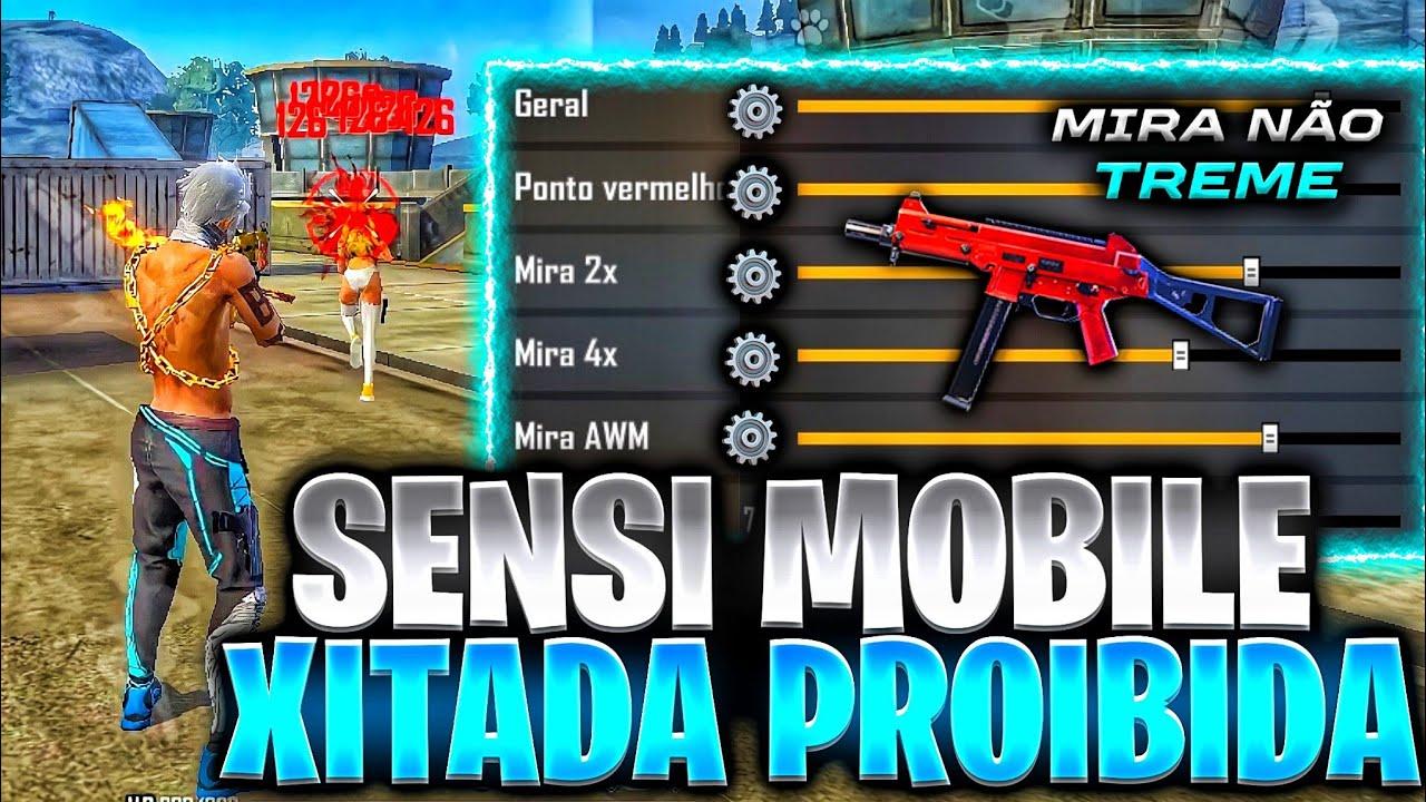 Sensibilidade Free Fire agosto 2022 para celulares médios