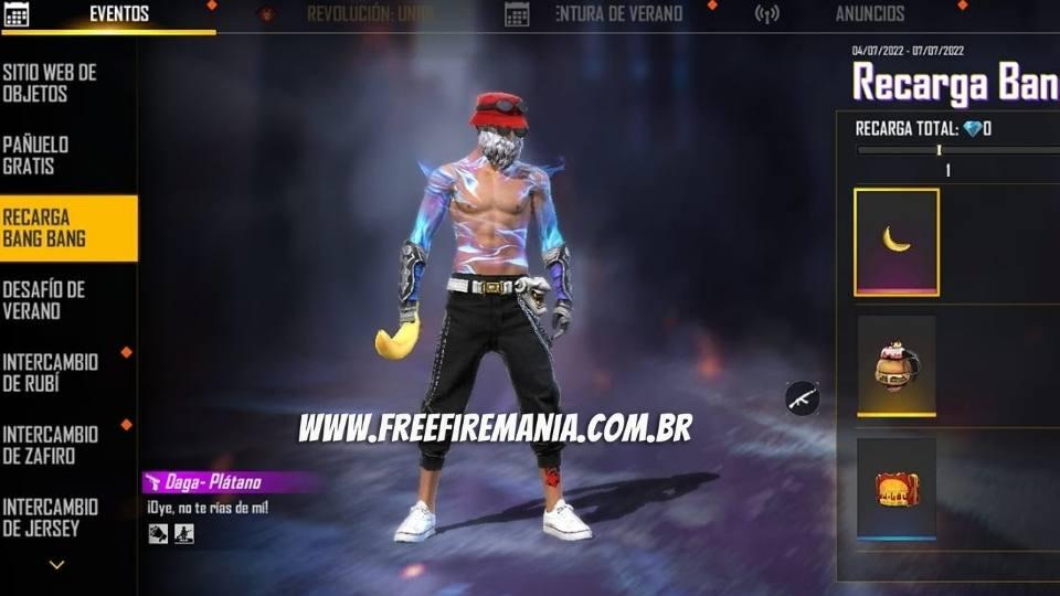 Free Fire: 7.650 Diamantes [Recarga]