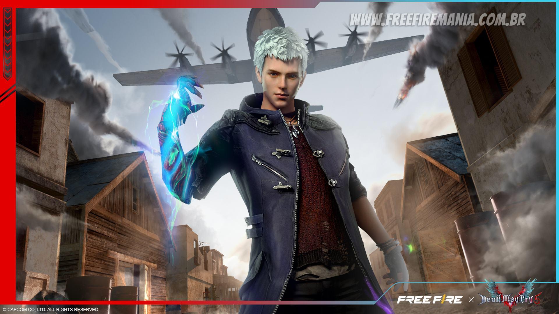 CODIGUIN FF: código Free Fire Devil May Cry 2023; Resgate no