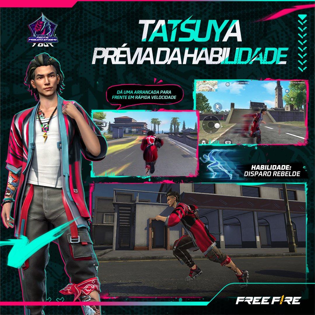 Free Fire Tatsuya: Habilidade e todas as informações do novo