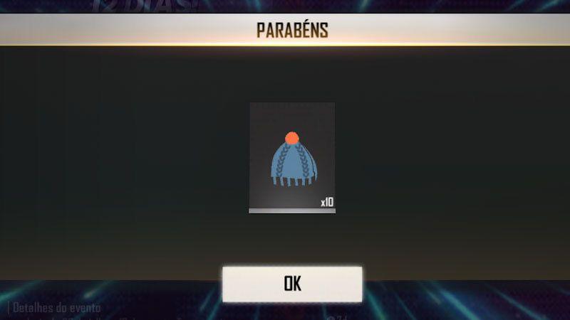 Token Chapéu Free Fire