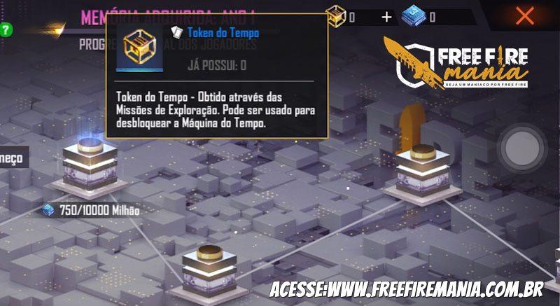 Token do Tempo Free Fire