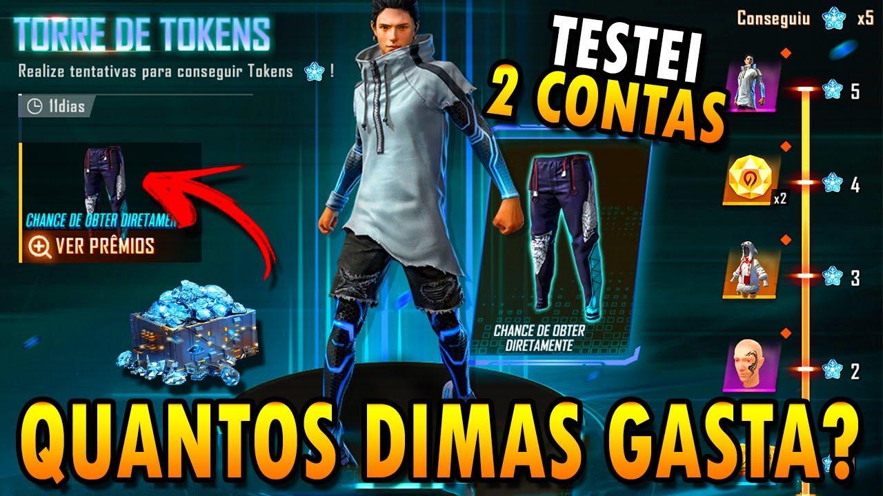 Conta de Free Fire com Calça Angelical Itens Raros, Item p/ Esporte e  Outdoor Calça Angelical Nunca Usado 51392382