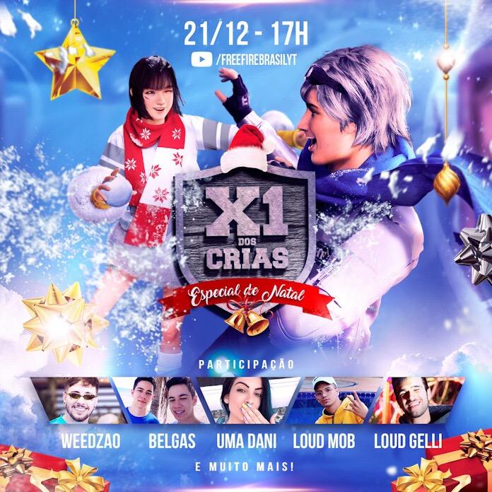 X1 DOS CRIA AO VIVO SALA X1 DOS CRIAS SALA PREMIADA FREE FIRE Azzzzeee213 