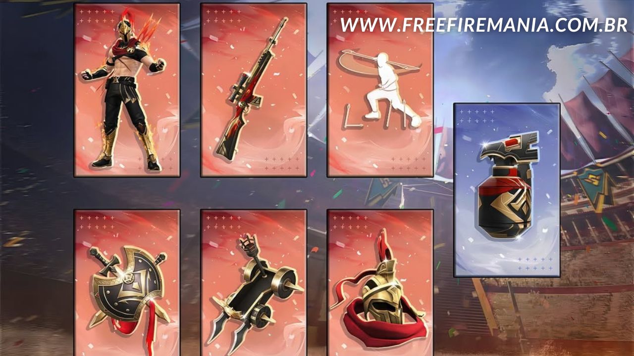 Recompensas do novo Passe Booyah FF