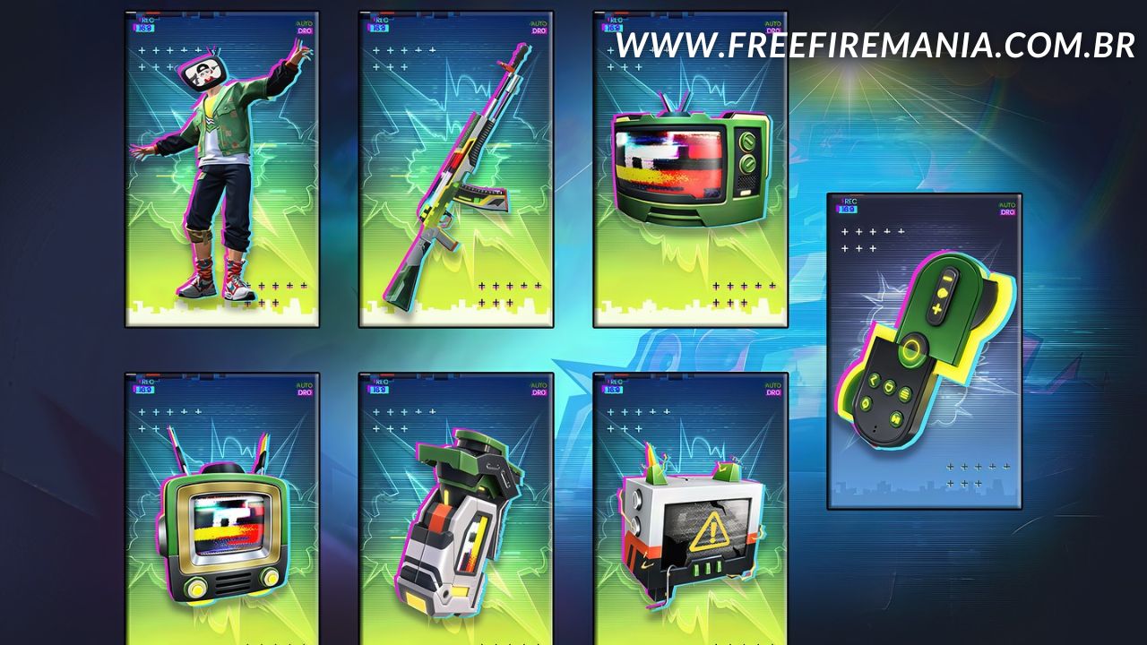 Recompensas do novo Passe Booyah FF