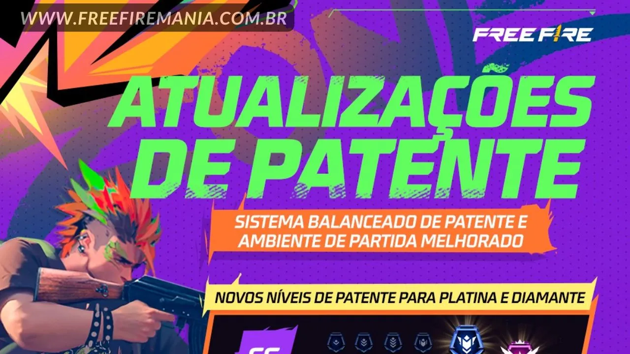 Patentes Free Fire (FF): Guia Completo de Patentes Battle Royale e Contra Squad