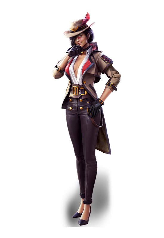 Imagem Evelyn no Free Fire (FF) em PNG