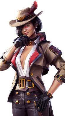 Imagem do personagem Evelyn no Free Fire