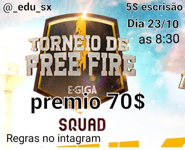 Finais do torneio de Free Fire com premiação de R$ 46 mil será