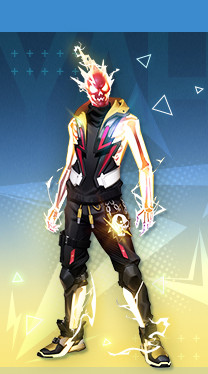Recompensa principal do Passe Booyah Free Fire Janeiro 2024 item 7