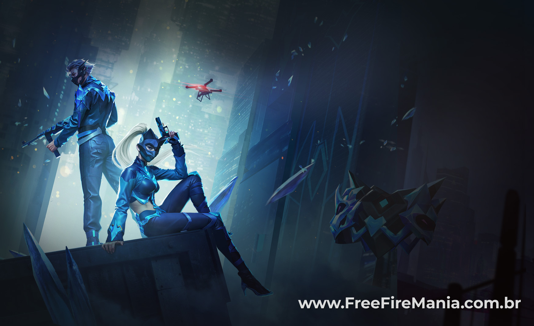Passe Booyah Free Fire Abril 2024: recompensas, skins e imagens OB43