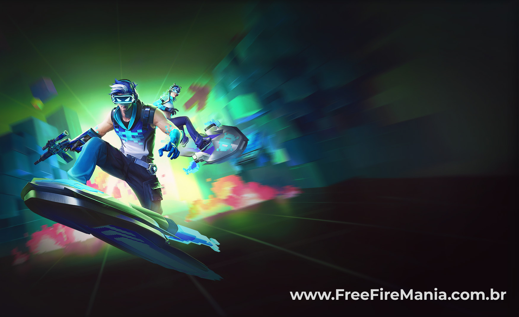 Passe Booyah Free Fire Maio 2024: recompensas, skins e imagens OB44