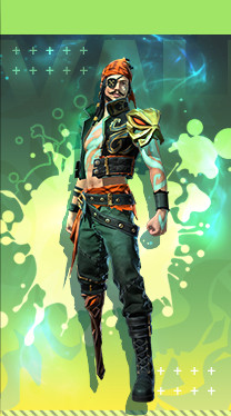 Recompensa principal do Passe Booyah Free Fire Setembro 2024 item 1