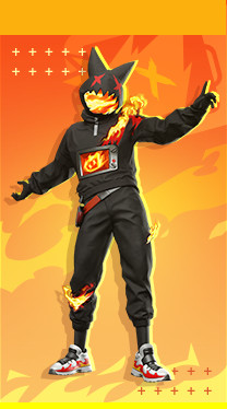 Recompensa principal do Passe Booyah Free Fire Novembro 2024 item 1
