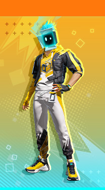 Recompensa principal do Passe Booyah Free Fire Fevereiro 2025 item 1