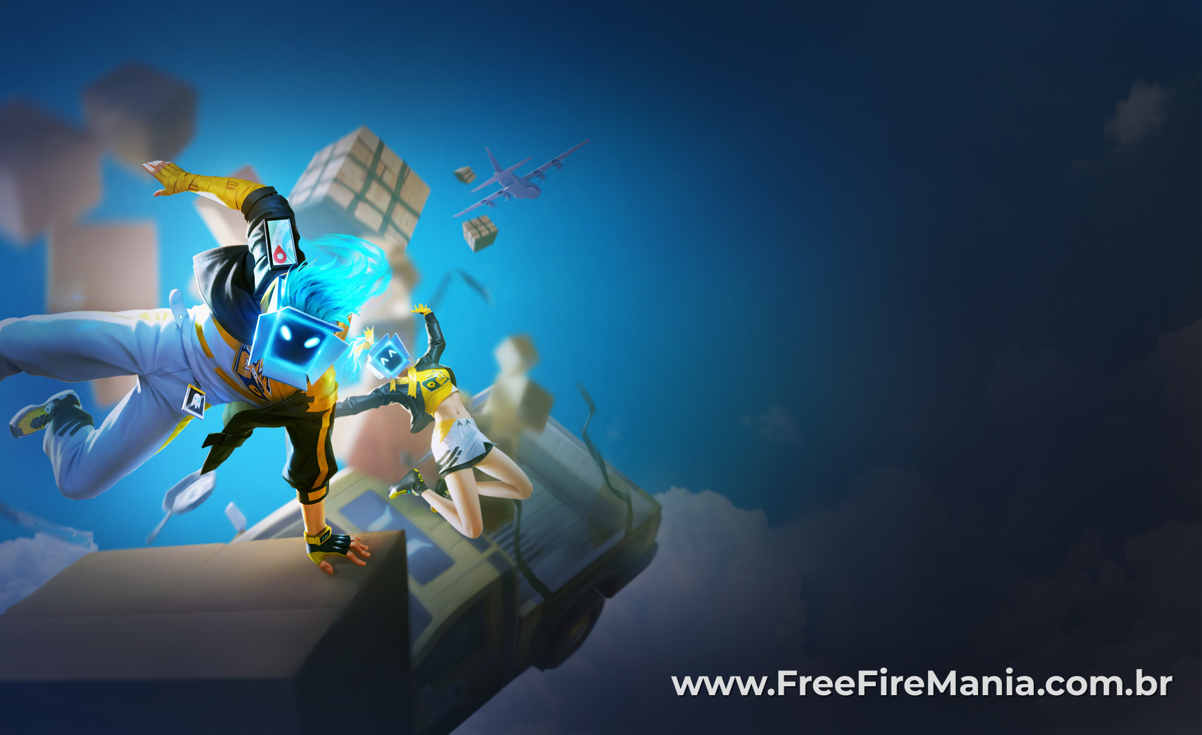 Passe Booyah Free Fire Fevereiro 2025: recompensas, skins e imagens OB47