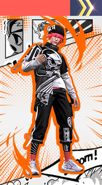Recompensa principal do Passe Booyah Free Fire Março 2025 item 1