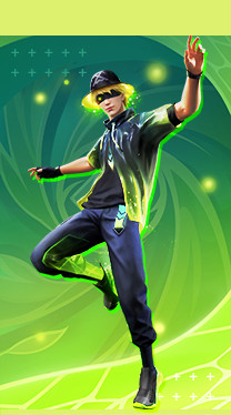 Recompensa principal do Passe Booyah Free Fire Abril 2025 item 1