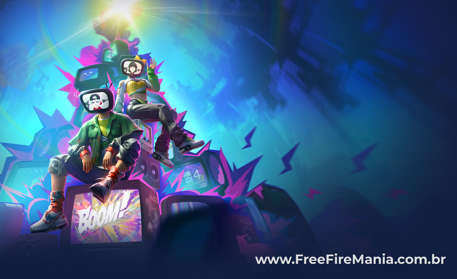 Passe Booyah Free Fire Julho 2025: recompensas, skins e imagens OB49