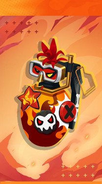 Recompensa principal do Passe Booyah Free Fire Agosto 2025 item 6