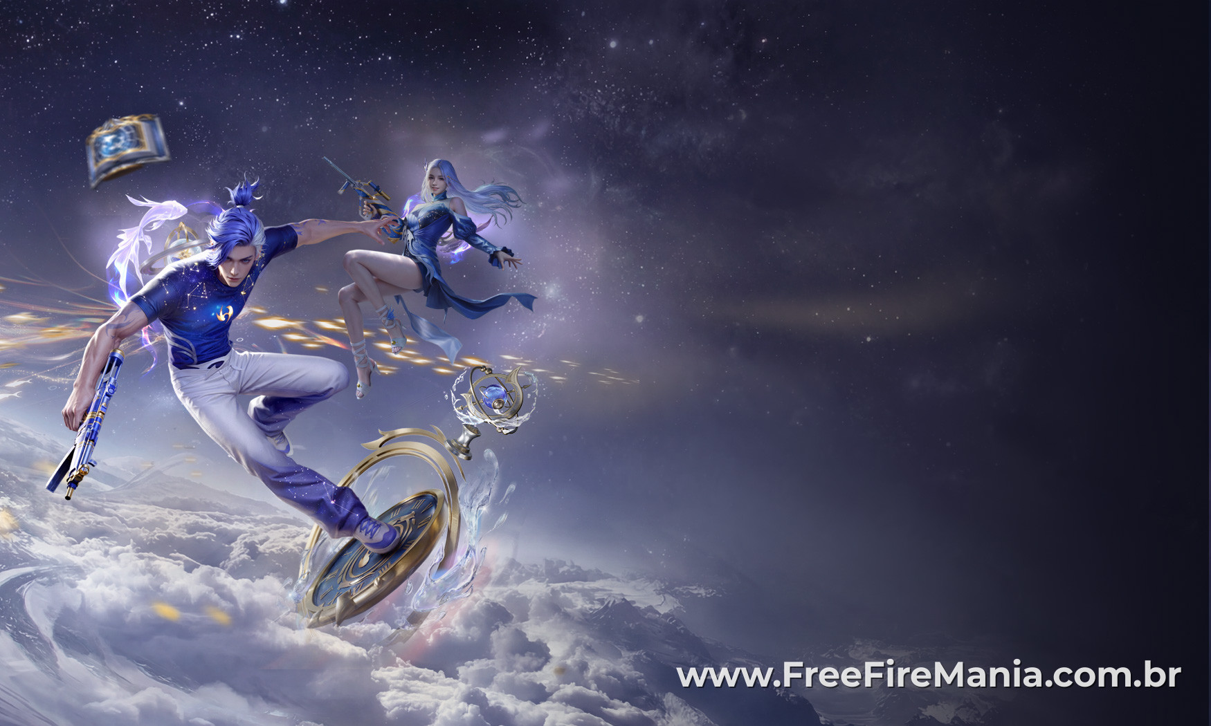 Passe Booyah Free Fire Fevereiro 2026: recompensas, skins e imagens OB52
