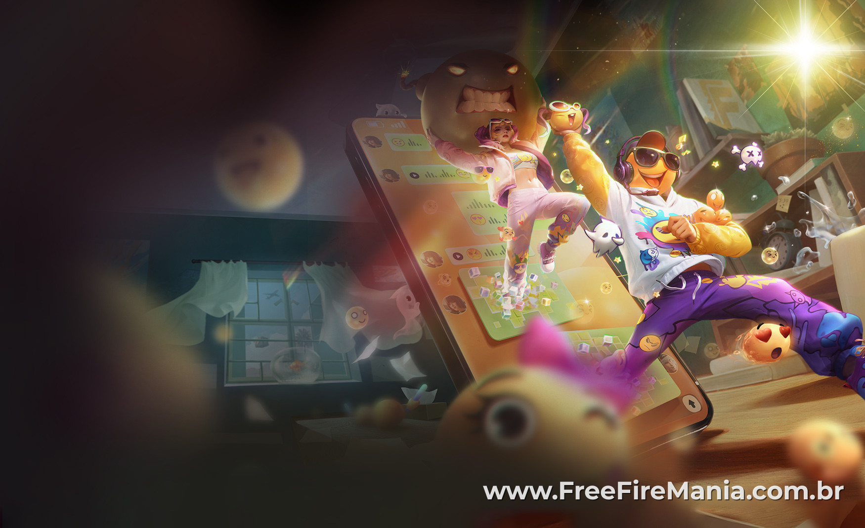 Imagem do tema Passe Booyah Free Fire Abril 2026 subtipo 1