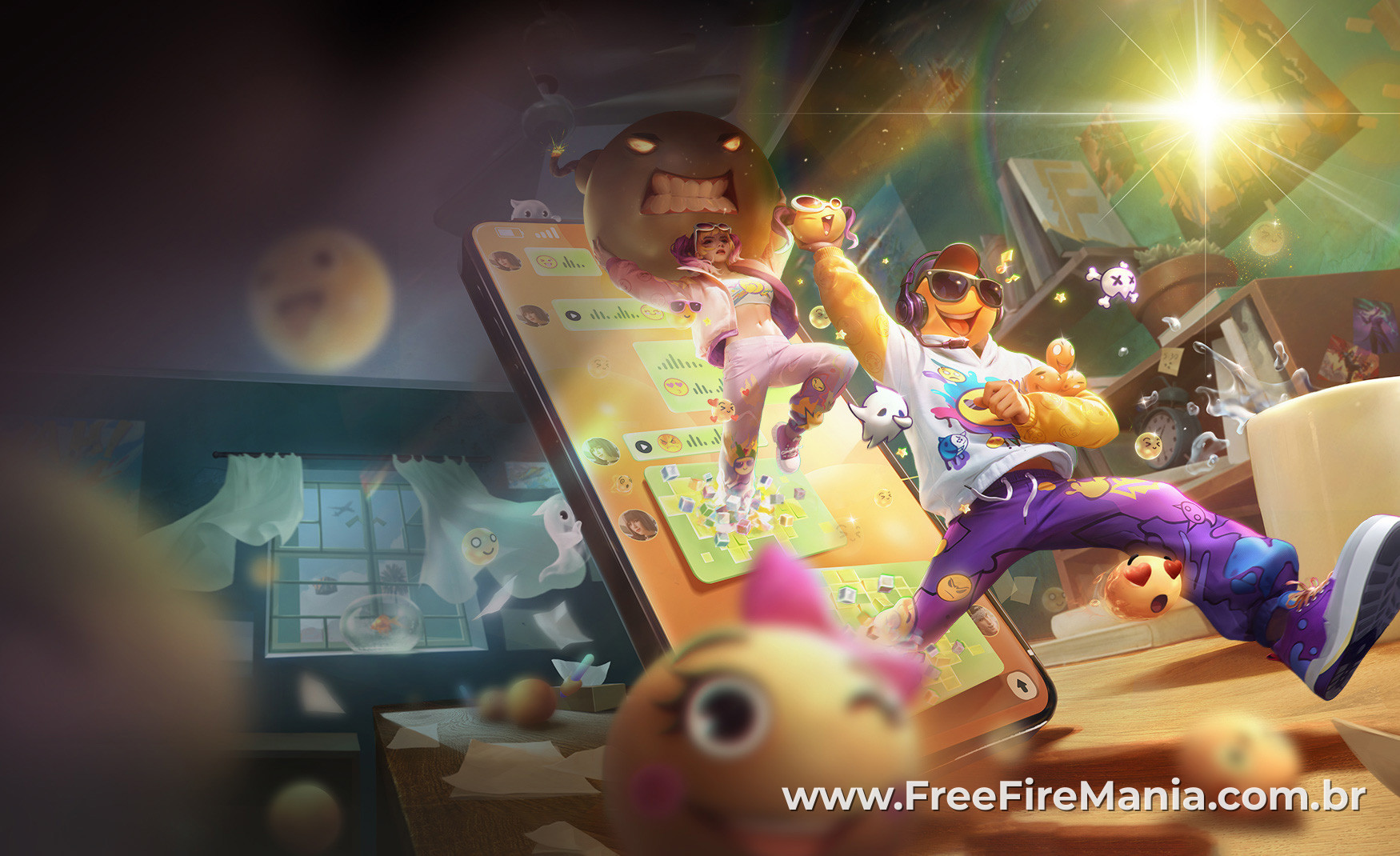 Imagem do tema Passe Booyah Free Fire Abril 2026 subtipo 7