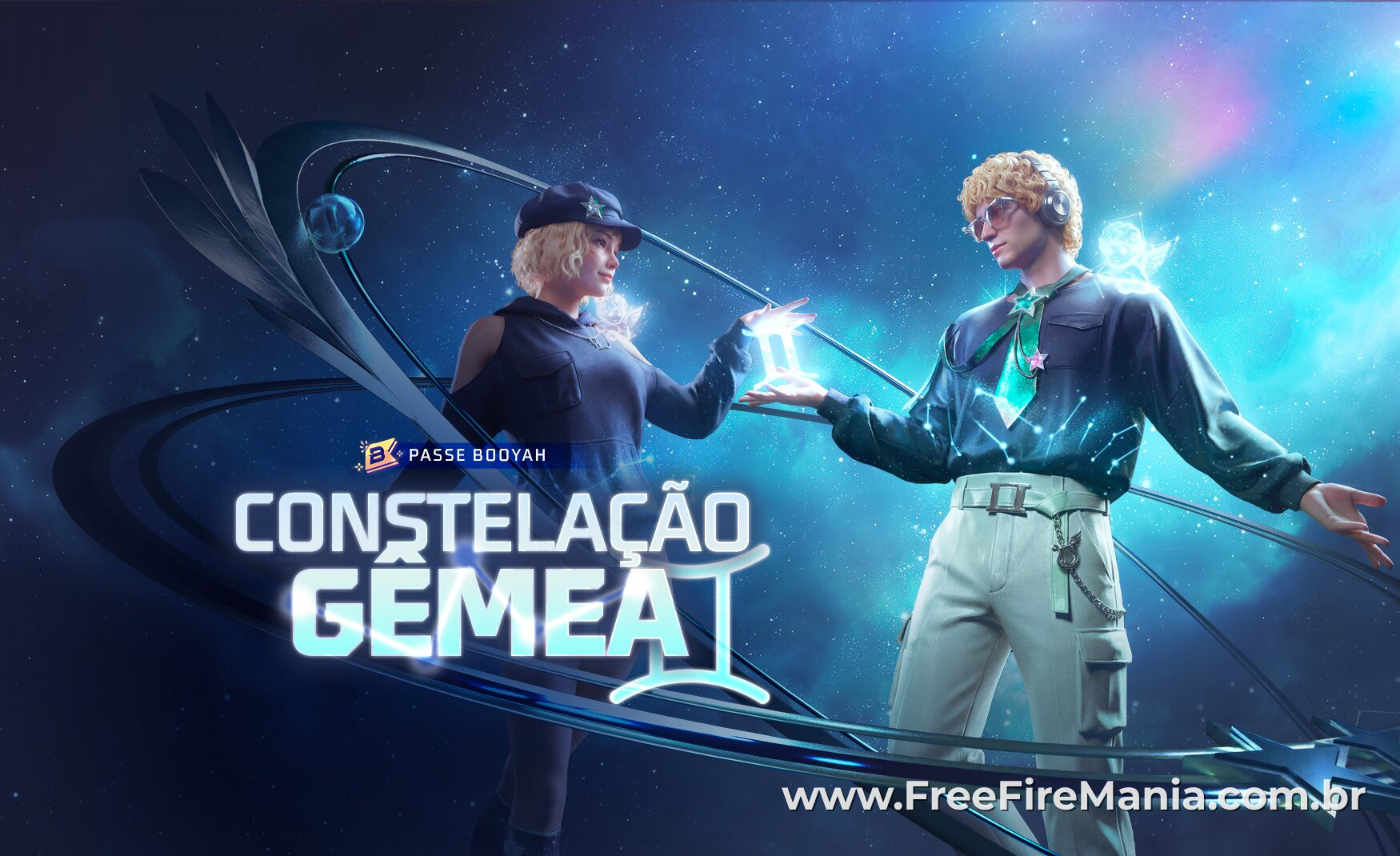 Passe Booyah Free Fire Junho 2026: recompensas, skins e imagens OB53