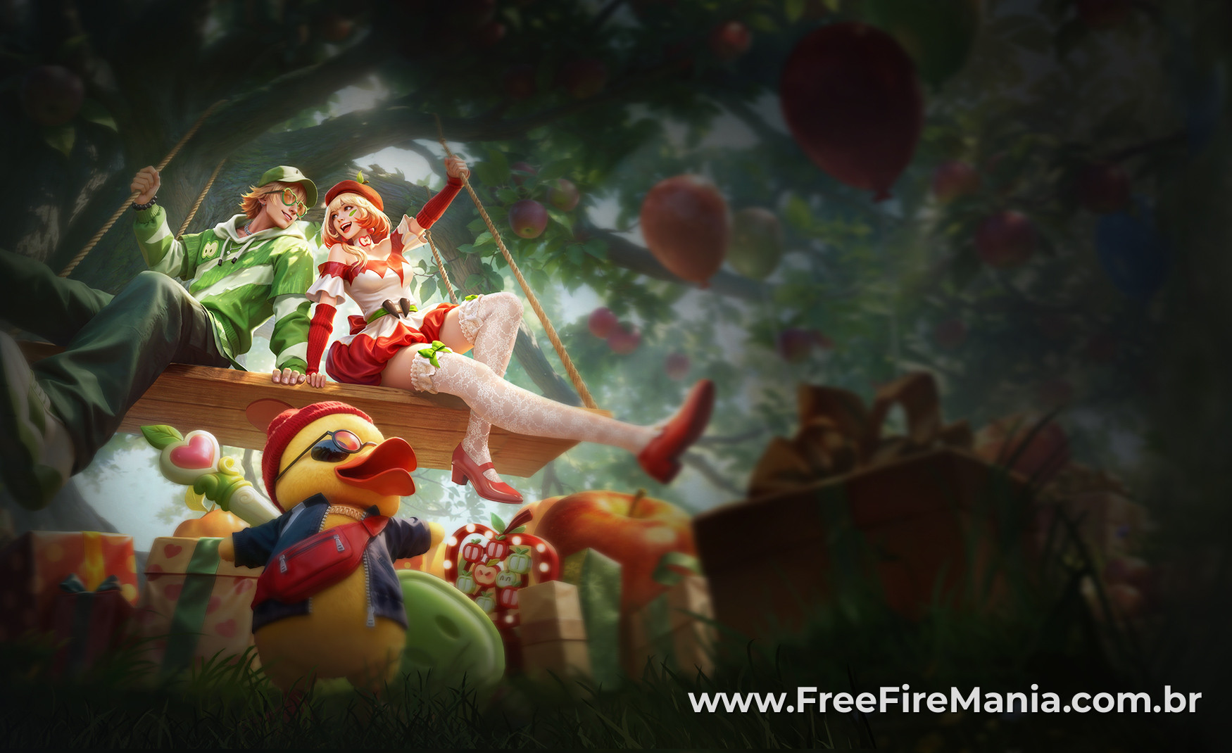 Passe Booyah Free Fire Agosto 2026: recompensas, skins e imagens OB54