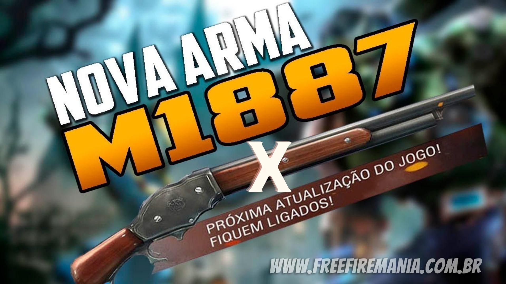  M1887-X Free Fire: "Doze Nova" ganha atributo e poderá ser utilizada com 3 munições