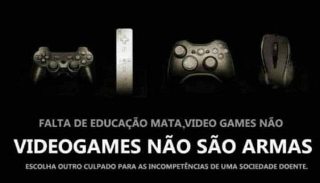 #Somos Gamers, Não Assassinos!