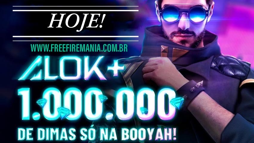 1 Milhão de Diamantes na Live do Dj Alok em Casa