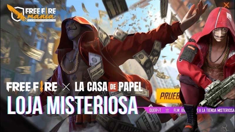 10ª Loja Misteriosa do Free Fire chega nesta quarta