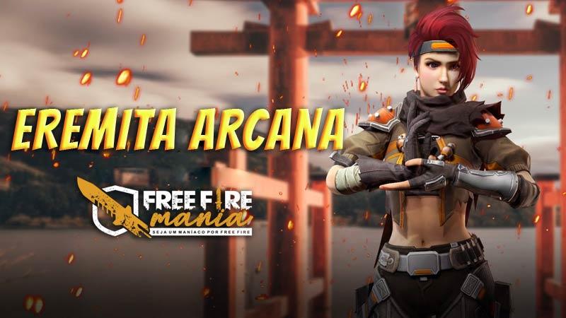 11 de Julho, novo Diamante Royale Eremita Arcana chega ao Free Fire