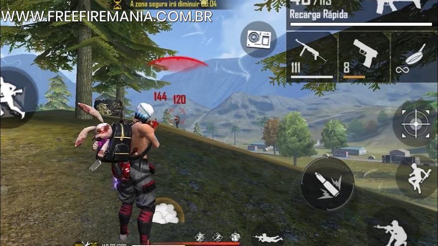 Como Colocar o ᴴˢHSʰˢ pequeno, Em Cima do NICKNAME ? Igual Membros Da B4, Free  Fire