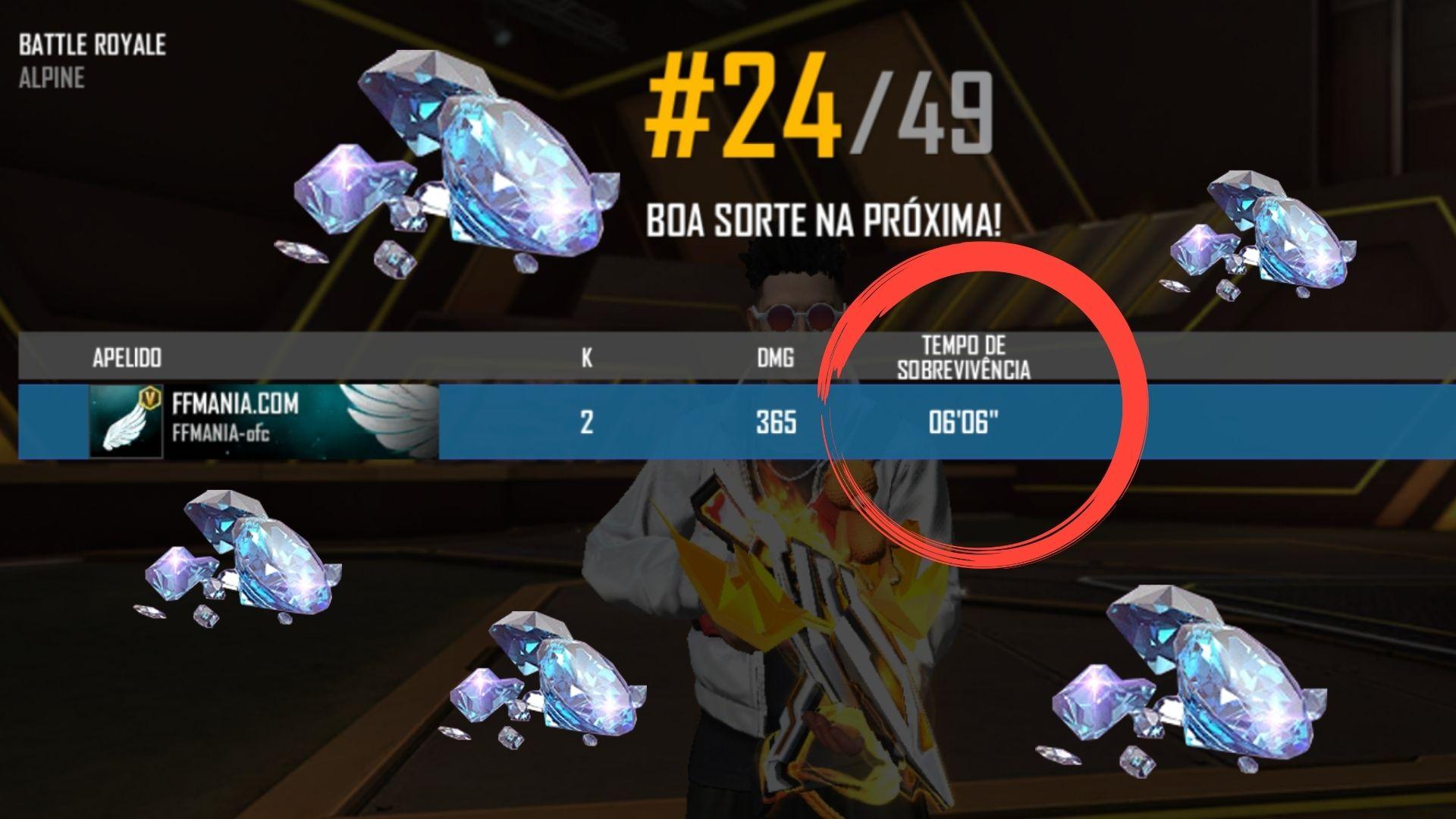 300 segundos no Free Fire: qual o momento de sobrevivência para alcançar os 5 minutos no jogo