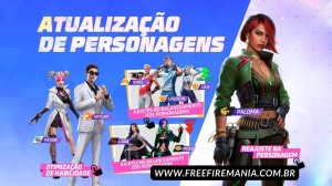 Notícias sobre Atualização Free Fire maio 2025: confira a lista de mudanças nos personagens
