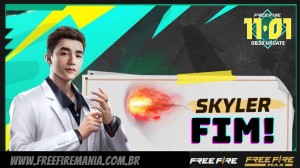 Notícias sobre É o fim? Garena nerfa Skyler e personagem do Free Fire tem habilidades alteradas