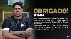 Notícias sobre Fim da picada! Após briga por call, Corinthians FF se despede do capitão Finn