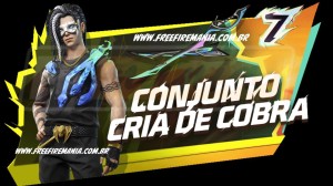 Notícias sobre Free Fire: como conseguir Conjunto Cria de Cobra no Escolha Royale