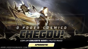 Notícias sobre Free Fire: como conseguir Conjunto Poder Cósmico, Parede de Gel - Fissura Cósmica no novo Token Royale