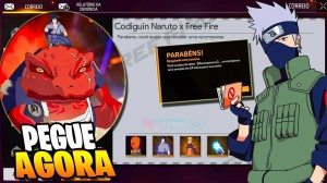 Notícias sobre Free Fire e Naruto: confira os Codiguin FF (código) da parceria