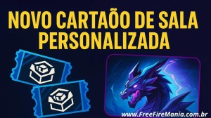 Notícias sobre Free Fire: Novo Cartão de Sala Personalizada Premium é Revelado: Saiba Tudo!