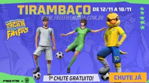 Notícias sobre Free Fire recebe Canarinho e Camisas de Times neste sábado (12)
