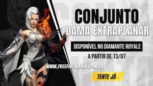 Notícias sobre Free Fire recebe novo Diamante Royale: Dama Extraplanar