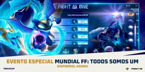 Notícias sobre Garena disponibiliza eventos temáticos do mundial de Free Fire com recompensas gratuitas