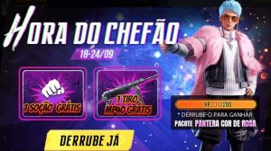 Notícias sobre Hora do Chefão: pacote Pantera Cor de Rosa disponível no Free Fire