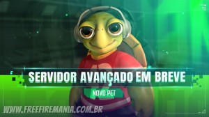 Notícias sobre Novo pet Free Fire: Cascudinho é uma tartaruga que possui habilidade especial; confira os detalhes